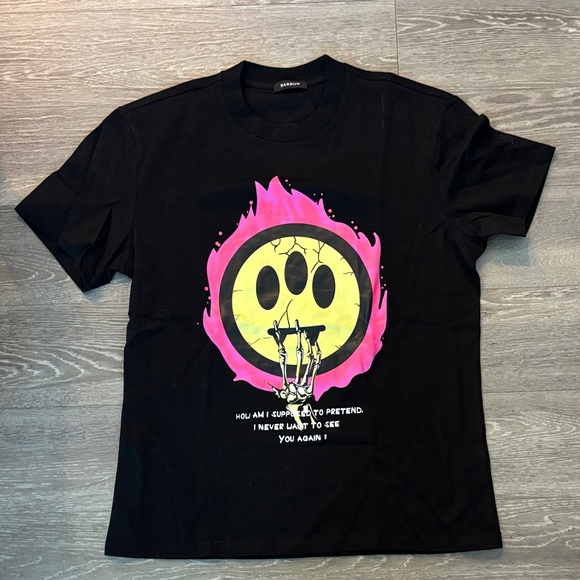 barrow Other - BARROW Black Graphic T-Shirt